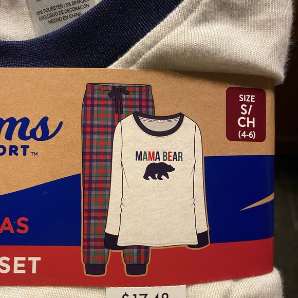 Dearfoams Cozy Comfort Kids Pajamas - Multicolor - Picture 2 of 3